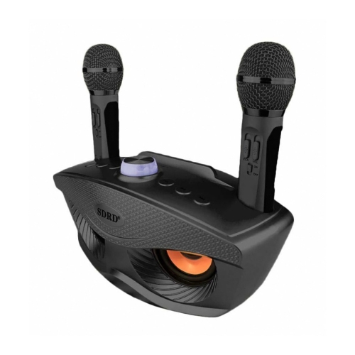 axGear Bluetooth Family KTV Portable Speaker Smart Phone Karaoke with 2 Wireless Mic