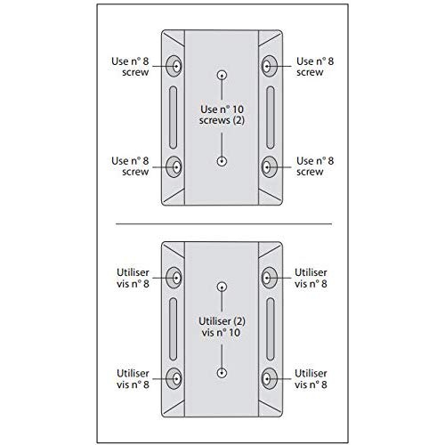 Nuvo Iron Stair Rail Connectors for Standard 2x4 Rail – Plastic Black – SRC