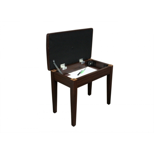 Banc pour piano avec clavier APKB-300 de Boost Industries avec espace de rangement de la musique