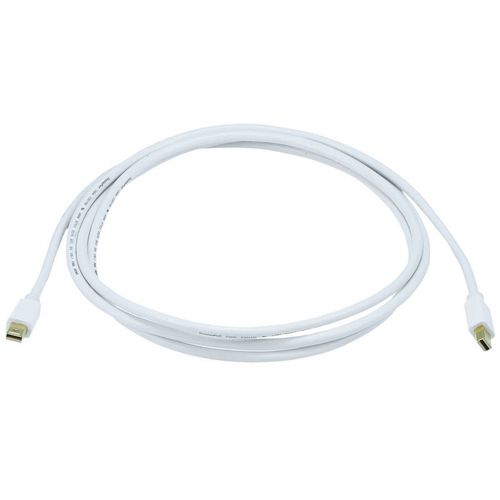 6ft Mini DisplayPort M/M Cable - White