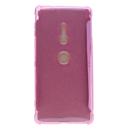 TopSave Final Sale! Sony XZ2 Edge Corner Bumper Soft Back Case, Pink