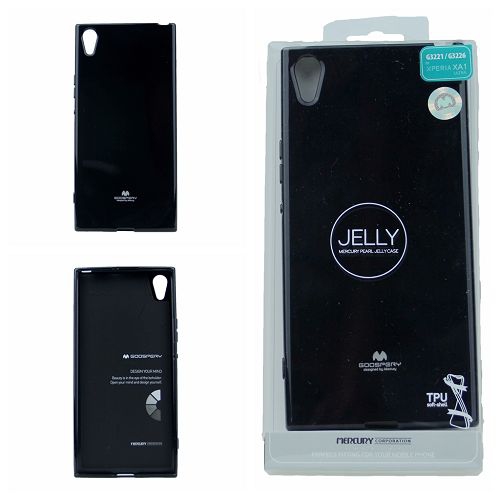 Sony XA1 Ultra Goospery Jelly Case, Black