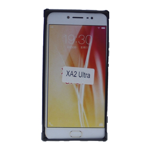 Sony XA2 Ultra Edge Corner Bumper Soft Back Case, Black