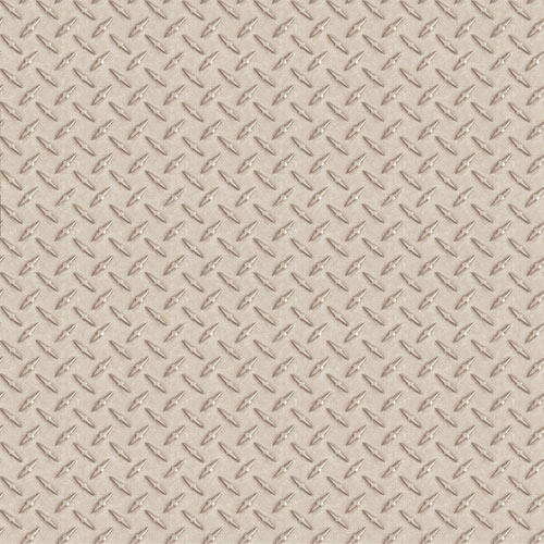 Chesapeake Textured Wallpaper - Gridlock Grey Faux Diamond Plate
