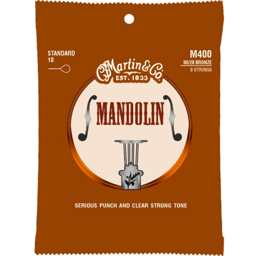 Martin Mandolin Strings - 80/20 Bronze, Standard