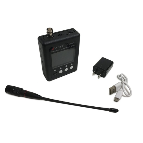 LATNEX FC-3000P 27Mhz-3000Mhz Radio Portable Frequency Counter Meter with CTCCSS
