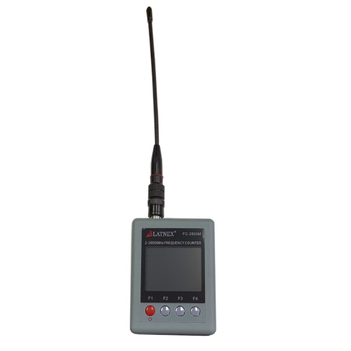 LATNEX FC-2800M Handheld 2MHz -2.8GHz WalkieTalkie 2-Way Radio Frequency Counter