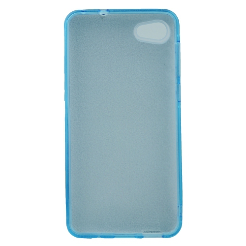 Alcatel A50 Tri-Layers Protective Glitter Case, Blue