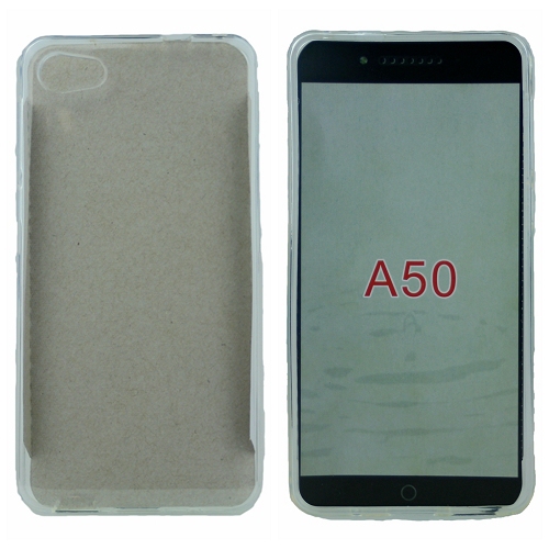 Alcatel A50 Smooth, and Glossy Soft Back Case, Clear