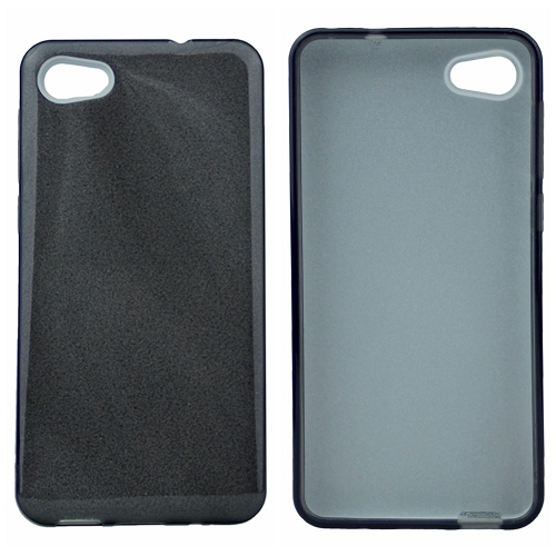 Alcatel A50 Tri-Layers Protective Glitter Case, Smoke