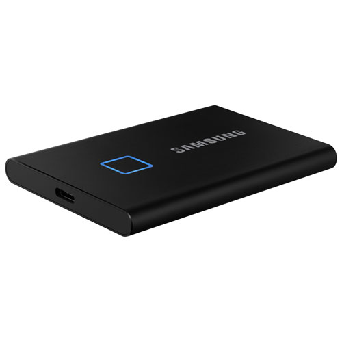 Samsung T7 Touch Portable 2TB USB External Solid State Drive (MU