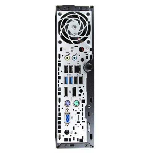 Refurbished - HP EliteDesk 800 G1 USFF Core i5 4590S 8GB RAM 120GB SSD DVD Windows10 Professional