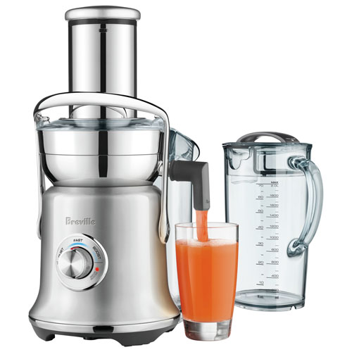 Centrifugeuse Juice Fountain Cold XL de Breville - Acier inoxydable brossé