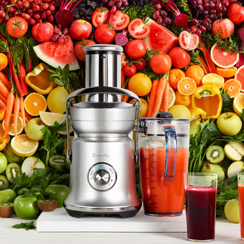 Centrifugeuse Juice Fountain Cold XL de Breville - Acier inoxydable brossé
