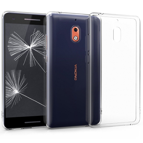 Nokia 2.1 Soft, Smooth, Glossy TPU Case, Clear