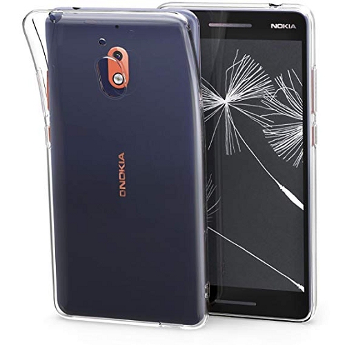Nokia 2.1 Soft, Smooth, Glossy TPU Case, Clear