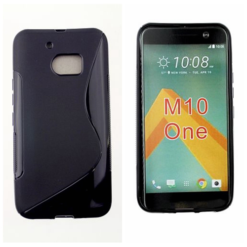 HTC M10 S Line Soft TPU Case, Black