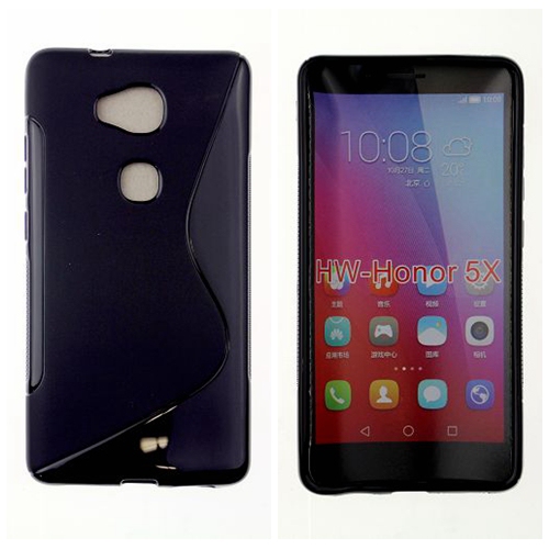 Huawei GR5 S Line Soft TPU Case, Black
