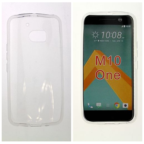 HTC M10 S Line Soft TPU Case, Clear