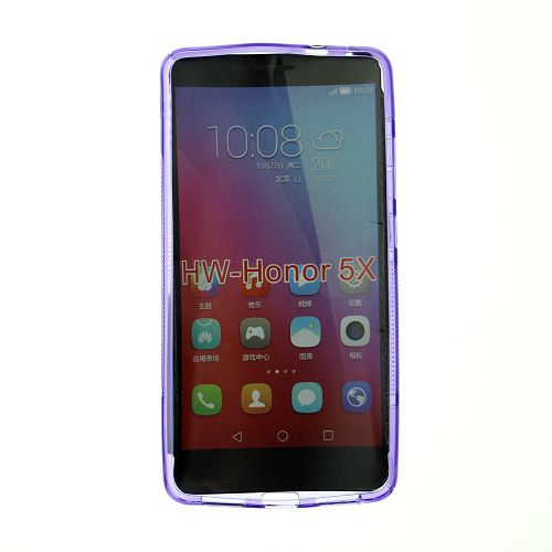 Huawei GR5 S Line Soft TPU Case, Purple