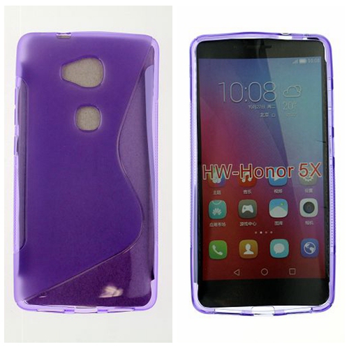 Huawei GR5 S Line Soft TPU Case, Purple