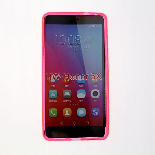 Huawei GR5 S Line Soft TPU Case, Hot Pink
