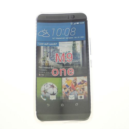HTC M9 S Line Soft TPU Case, Clear