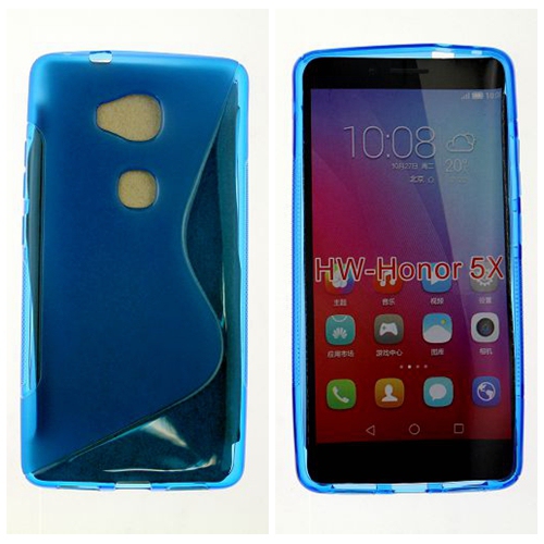 Huawei GR5 S Line Soft TPU Case, Blue