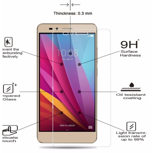 CC  [] (1 Piece) Huawei Gr5 Temper Glass Screen Protector