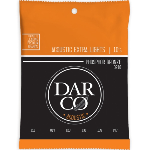 Darco Acoustic Guitar Strings - 92/8, Extra Light