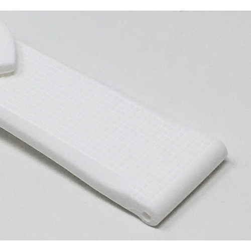 Bracelets de montre intelligents en silicone - Remplacement du caoutchouc souple - Motif en maille - Imperméable - Boucle déployante en acier