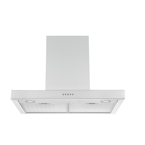 Ancona 30" Convertible Wall-Mounted Rectangular Range Hood in Stainless Steel