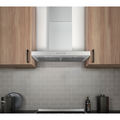Ancona&nbsp;30" Convertible Wall-Mounted Rectangular Range Hood in Stainless Steel&nbsp;&nbsp;