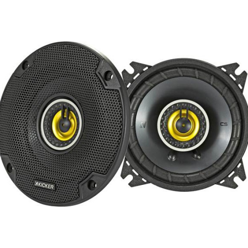 Kicker 46CSC44 4" CS Series 2-Way Coaxial Speakers