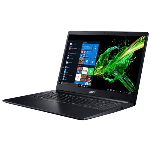 Refurbished - Acer Aspire 3 15.6" Laptop - Black (AMD A9-9420e/1TB HDD/8GB RAM/Windows 10)