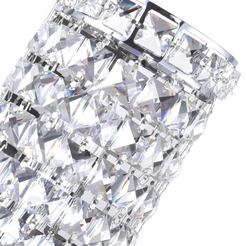 Colosseum 2 Light Bathroom Sconce With Chrome Finish