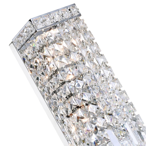 Colosseum 2 Light Wall Sconce With Chrome Finish