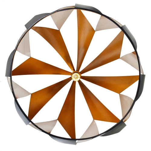 Oxide 1 Light Down Pendant With Black+Copper Finish