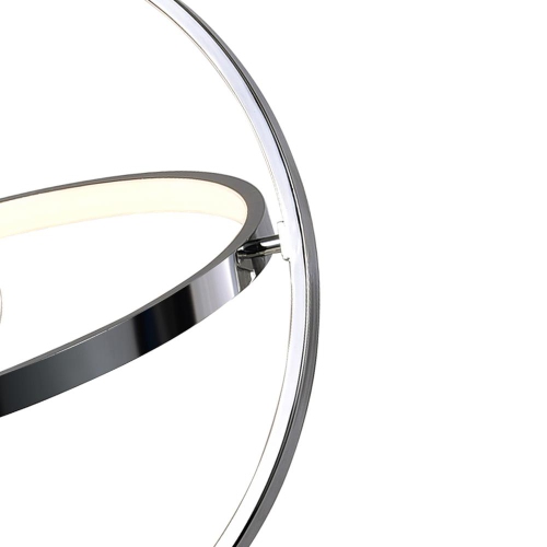 Lustre Colette LED avec fini chromé