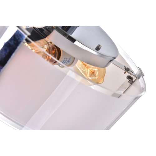 Lucie 4 Light Drum Shade Chandelier With Chrome Finish