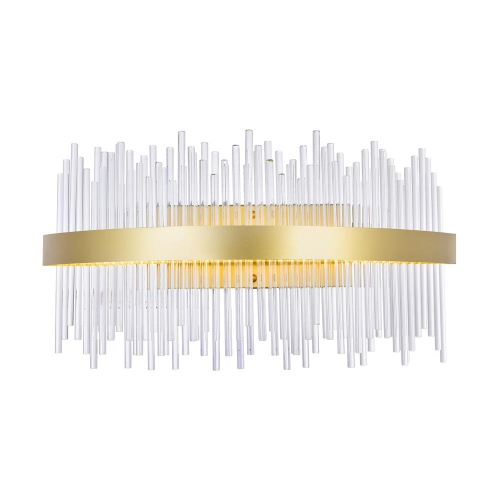 CWI LIGHTING CANADA  Genevieve Led Wall Sconce With Medallion Finish In Gold