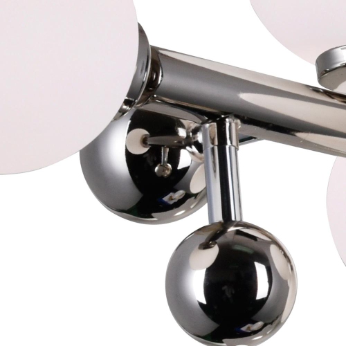 Element 10 Light Chandelier With Polished Nickel Finish