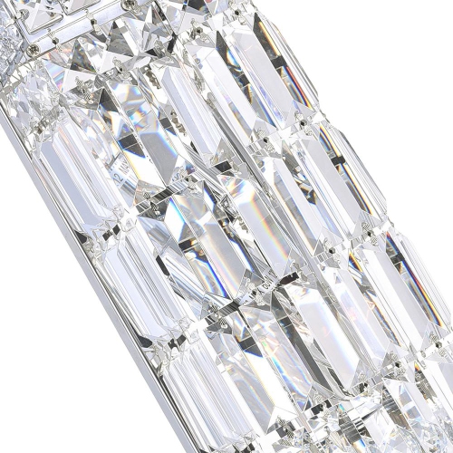 Colosseum 2 Light Bathroom Sconce With Chrome Finish