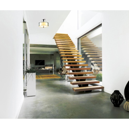 Lucie 3 Light Drum Shade Chandelier With Chrome Finish