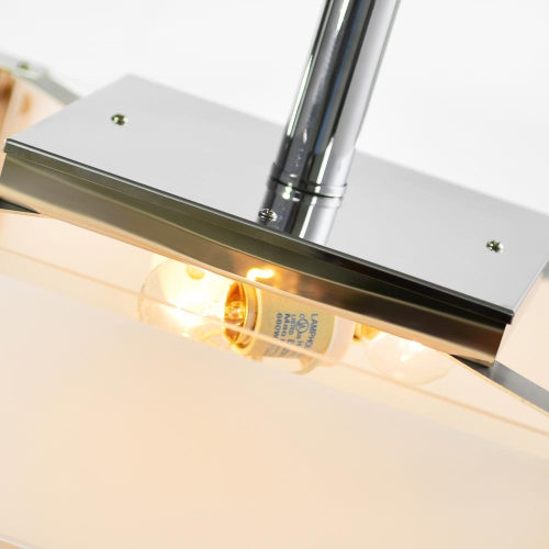 Lucie 3 Light Drum Shade Chandelier With Chrome Finish