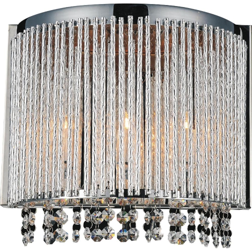 CWI LIGHTING CANADA  Claire 3 Light Wall Sconce With Chrome Finish