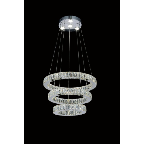 Florence LED Chandelier With Chrome Finish
