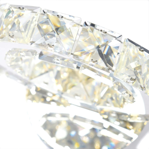 Ring LED Wall Sconce With Chrome Finish