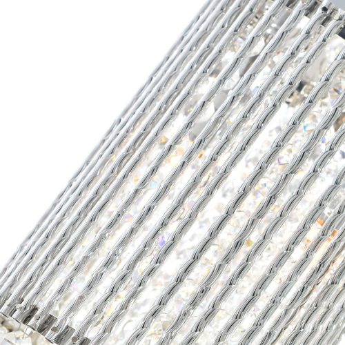 Claire 2 Light Drum Shade Mini Pendant With Chrome Finish