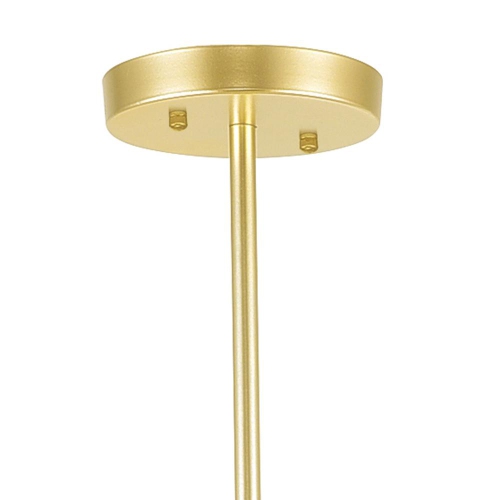 Savannah 6 Light Chandelier With Gold Leaf Finish